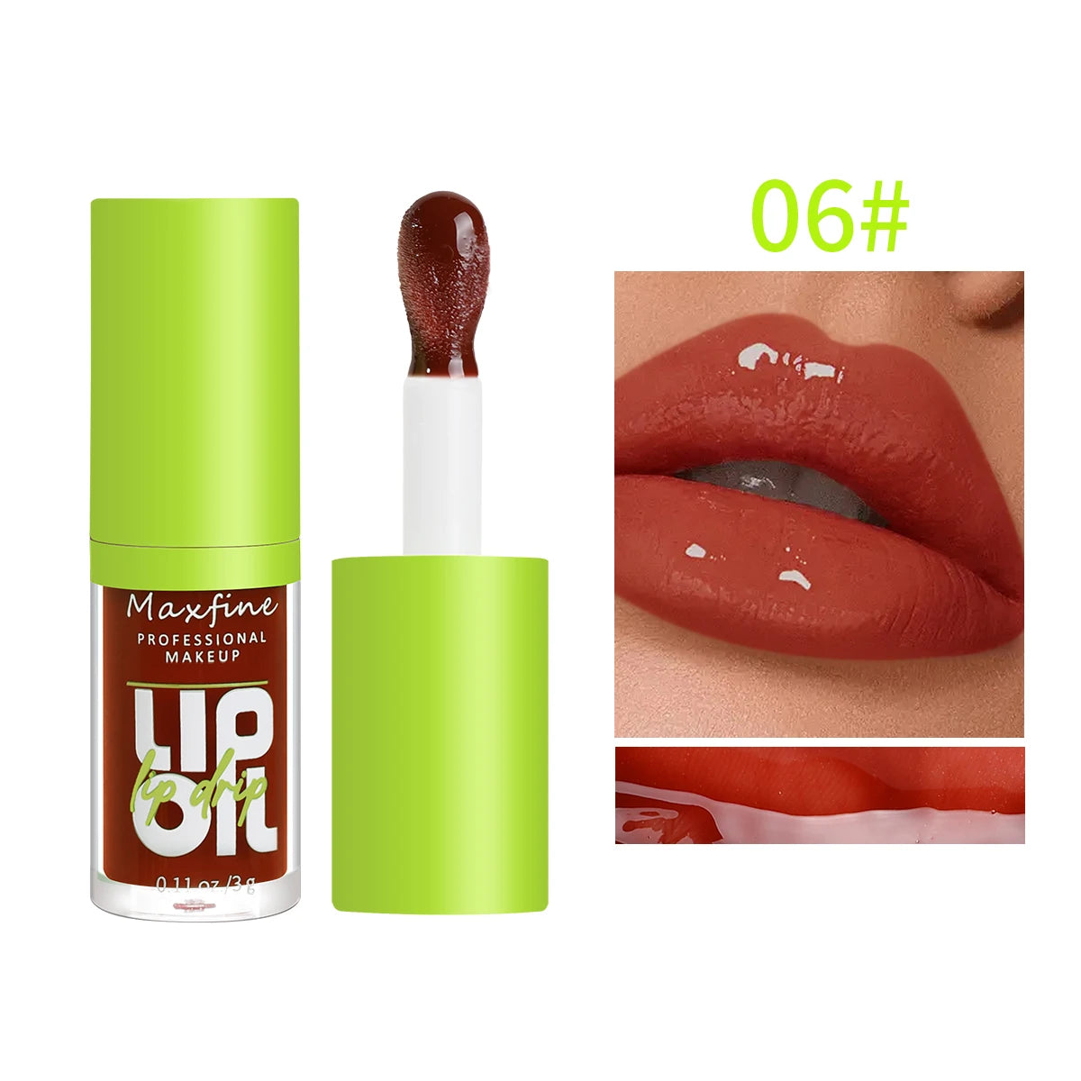 6 Tone Moisturizing Lip Gloss Luminous Shine Hydrating Lip Oil