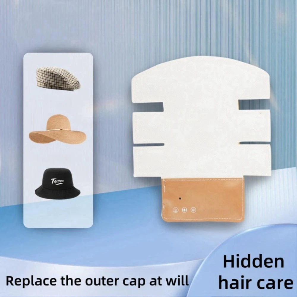Laser Hair Growth Cap, Red Light Hat, Black