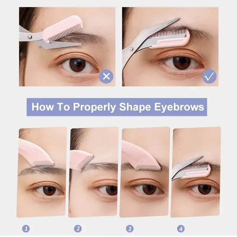 Eyebrow Trimmer set directions