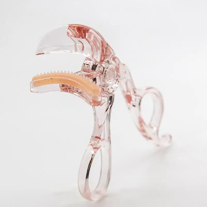 Frameless Eyelash Curler with Comb Wide Angle Lash Curl Tool