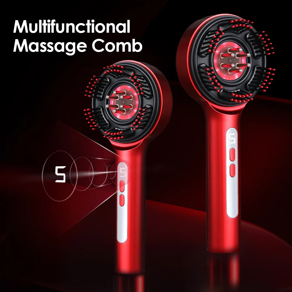 Electric Scalp Massager Comb