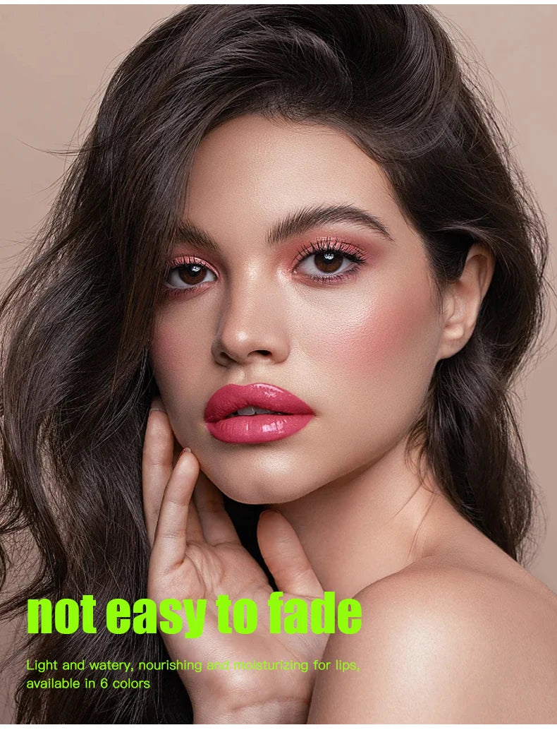 6 Tone Moisturizing Lip Gloss Luminous Shine Hydrating Lip Oil