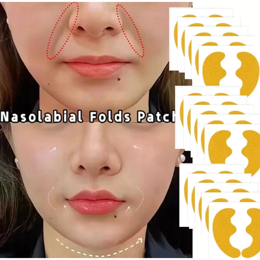 Nasolabial fold mask for smile lines anti wrinkle hydrating face patches