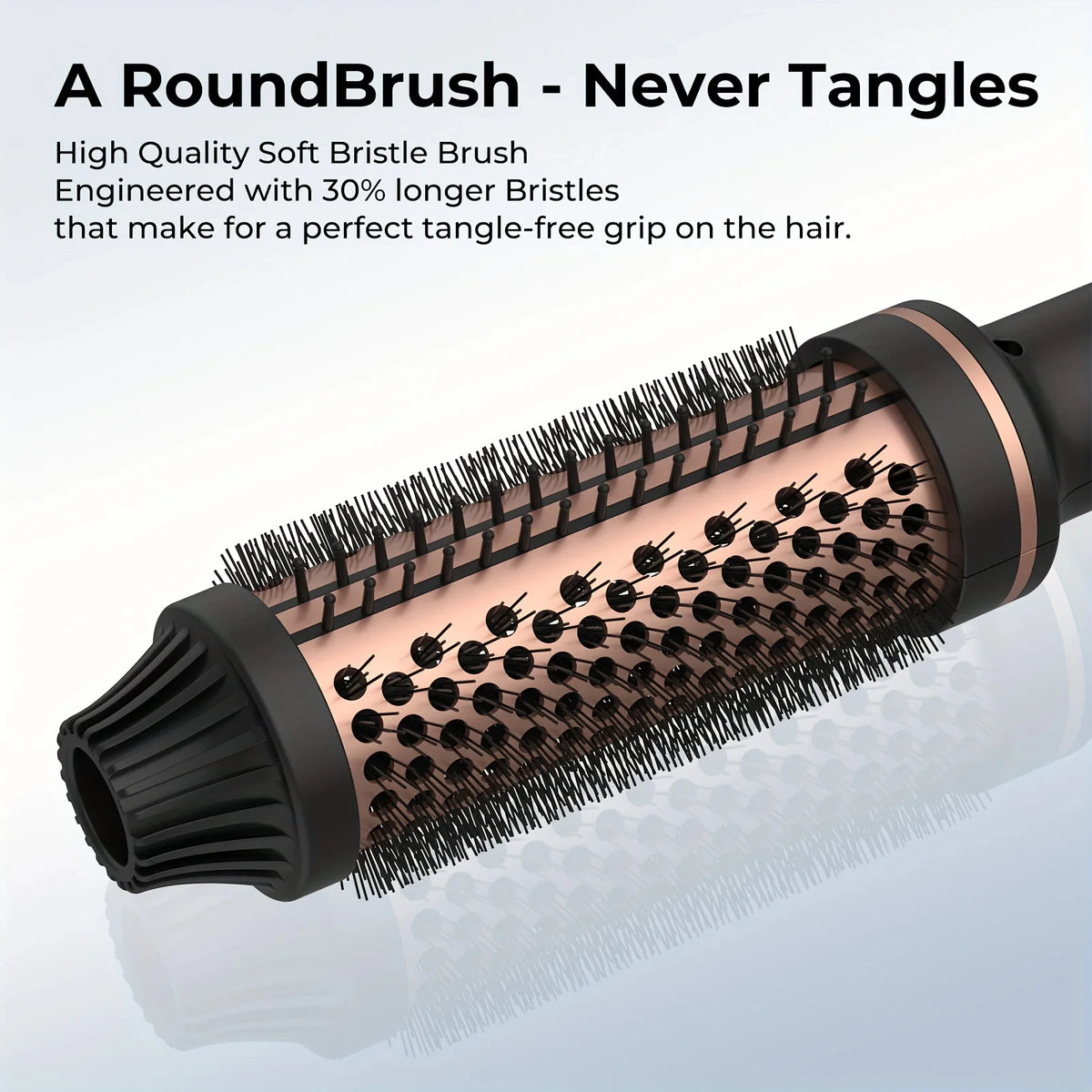  2-in-1 Hair Curler Straightener Styling Brush 