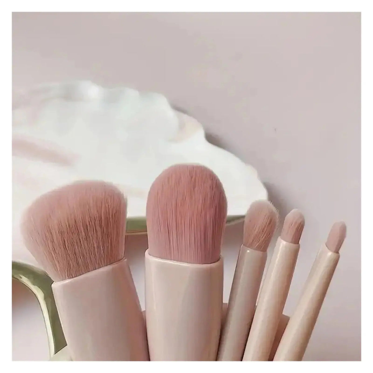 5 Piece Mini Travel Makeup Brush Set