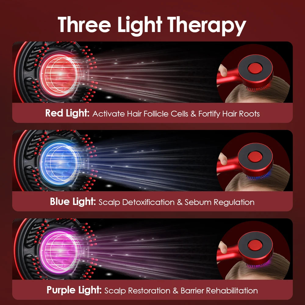 Electric Scalp Massager Comb
