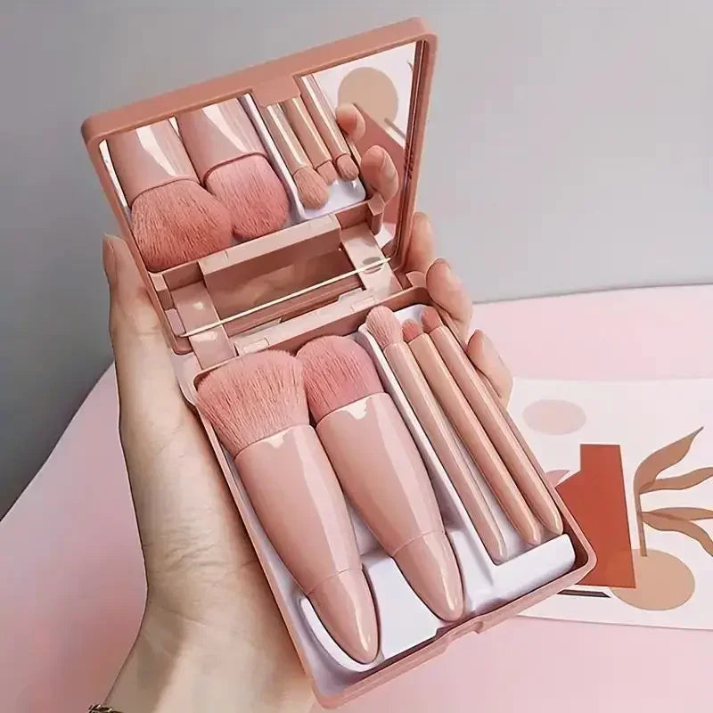 5 Piece Mini Travel Makeup Brush Set
