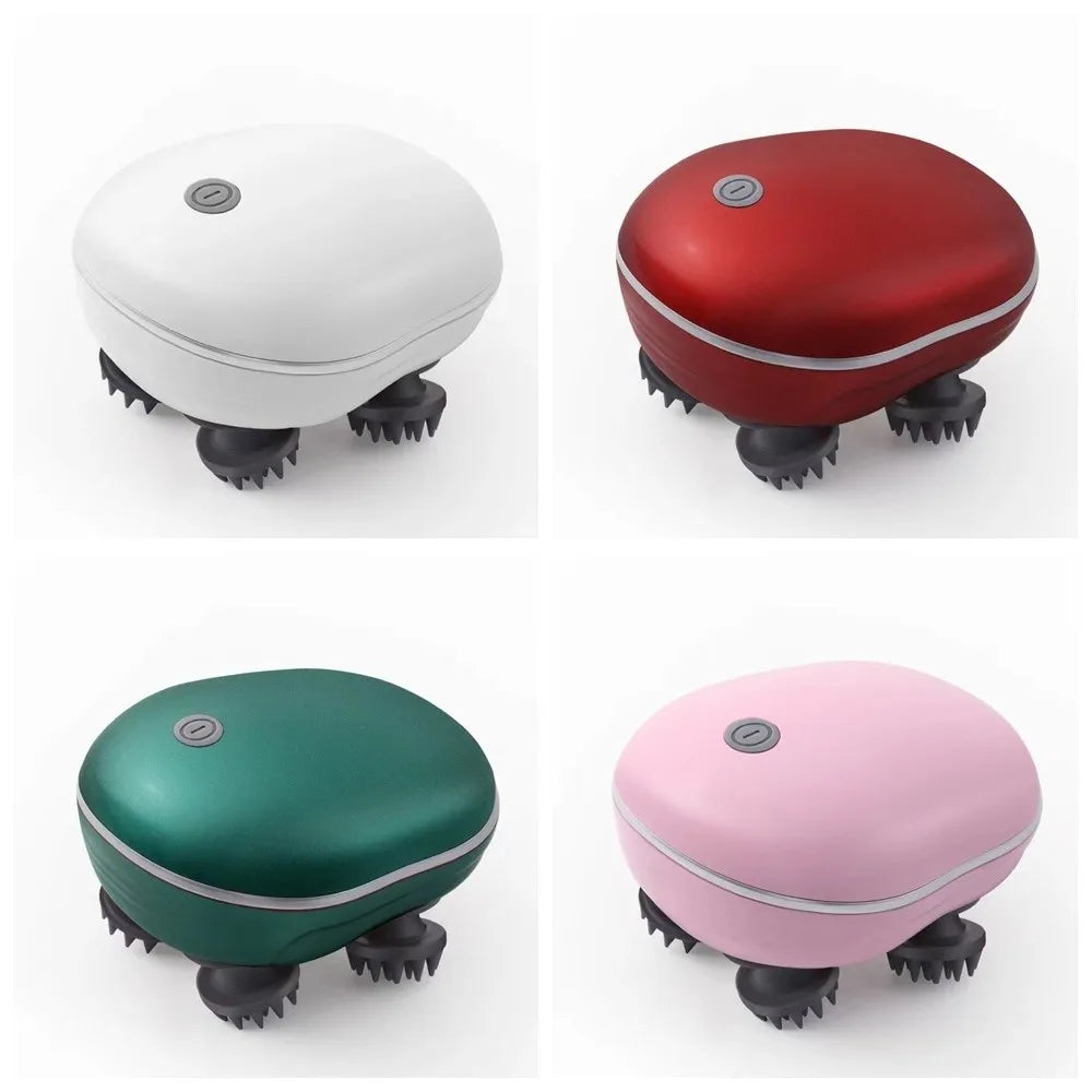 Electric Scalp Massager Head Massage Machine Rechargeable Vibration